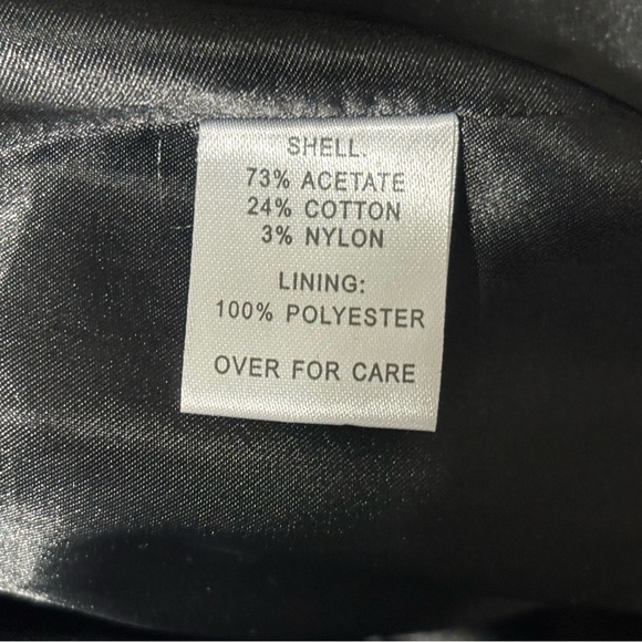 ❤️Vintage 90’s Marvin Richards Faux Persian Lamb Coat-Sz S - Picture 8 of 8